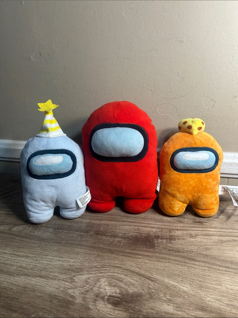 Among Us Plush Toys Set of Three 7” & 9”